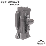 Tabletop Terrain Building 6mm Sci-Fi Cityscape Bundle 4