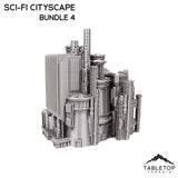 Tabletop Terrain Building 6mm Sci-Fi Cityscape Bundle 4