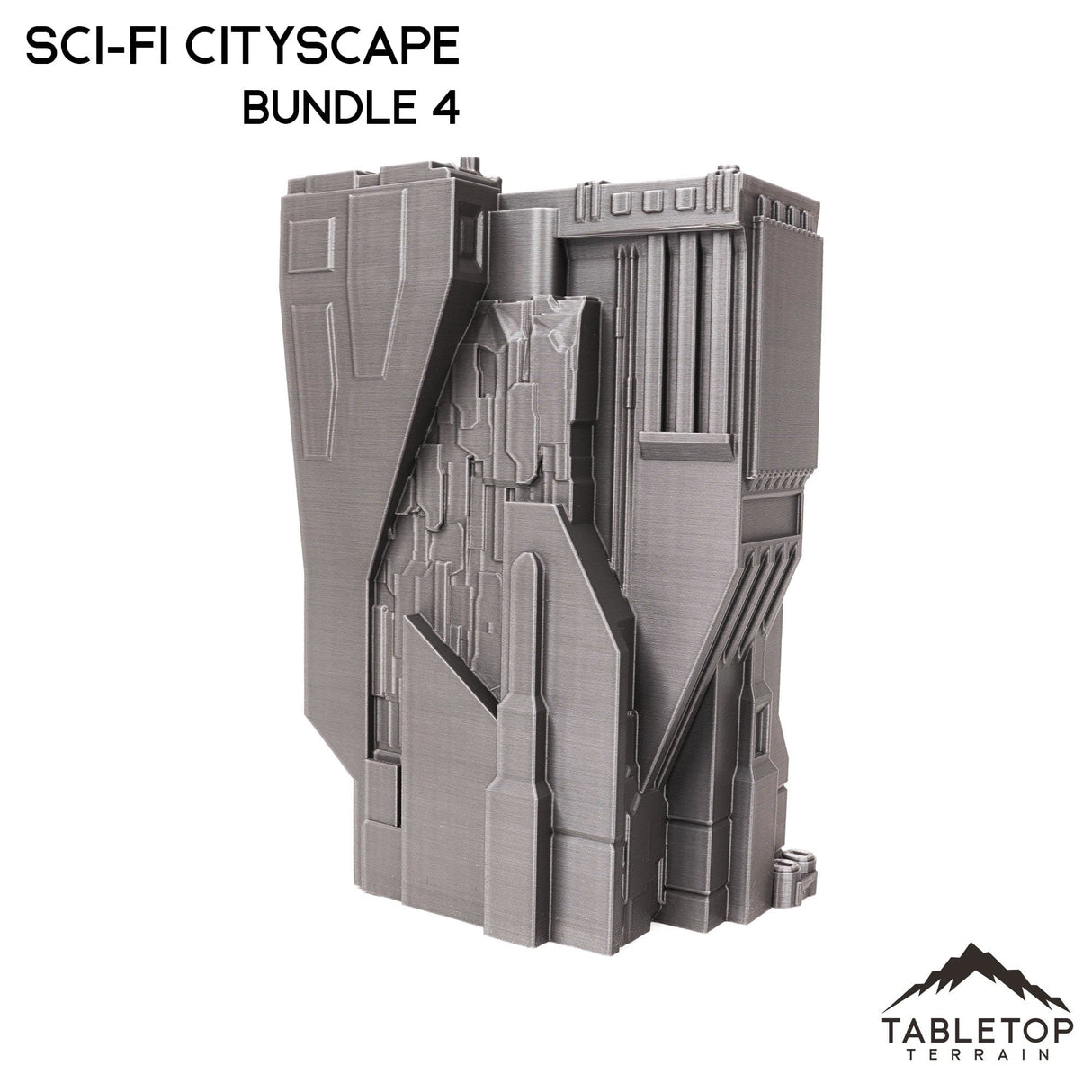 Tabletop Terrain Building 6mm Sci-Fi Cityscape Bundle 4