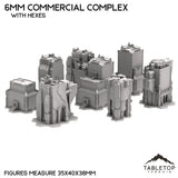 Tabletop Terrain Building 6mm Sci-Fi Commercial Complex Bundle 1