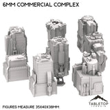 Tabletop Terrain Building 6mm Sci-Fi Commercial Complex Bundle 1