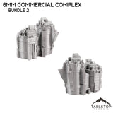 Tabletop Terrain Building 6mm Sci-Fi Commercial Complex Bundle 2
