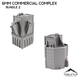 Tabletop Terrain Building 6mm Sci-Fi Commercial Complex Bundle 2