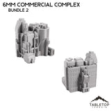 Tabletop Terrain Building 6mm Sci-Fi Commercial Complex Bundle 2