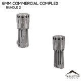 Tabletop Terrain Building 6mm Sci-Fi Commercial Complex Bundle 2