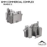 Tabletop Terrain Building 6mm Sci-Fi Commercial Complex Bundle 2