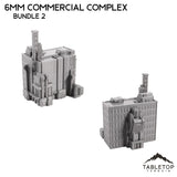 Tabletop Terrain Building 6mm Sci-Fi Commercial Complex Bundle 2