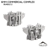 Tabletop Terrain Building 6mm Sci-Fi Commercial Complex Bundle 2