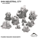 Tabletop Terrain Building 6mm Sci-Fi Industrial City Bundle 1