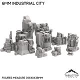 Tabletop Terrain Building 6mm Sci-Fi Industrial City Bundle 1