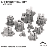 Tabletop Terrain Building 6mm Sci-Fi Industrial City Bundle 1