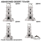 Tabletop Terrain Building Abandoned Desert Tower