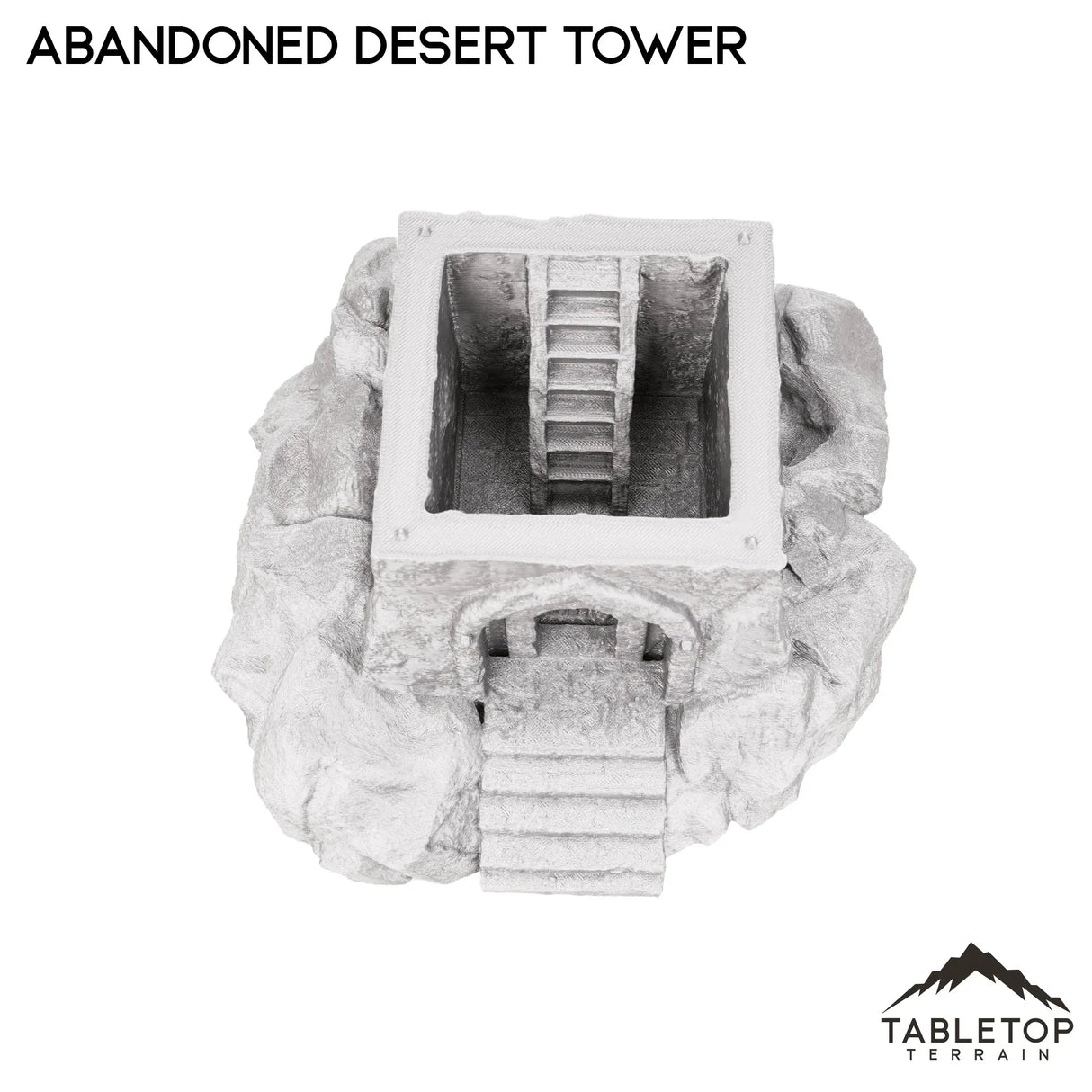 Tabletop Terrain Building Abandoned Desert Tower