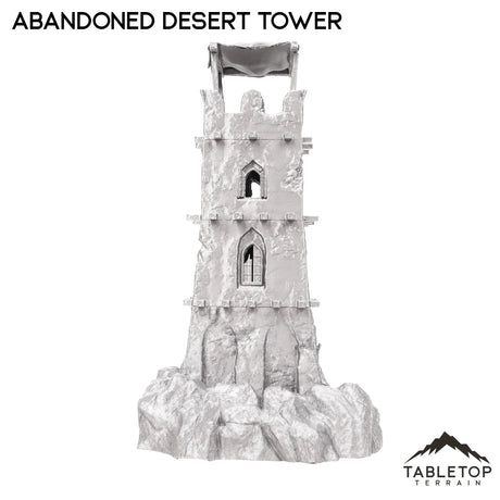 Tabletop Terrain Building Abandoned Desert Tower