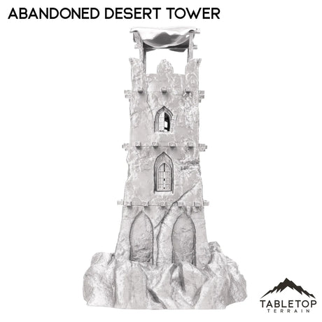 Tabletop Terrain Building Abandoned Desert Tower