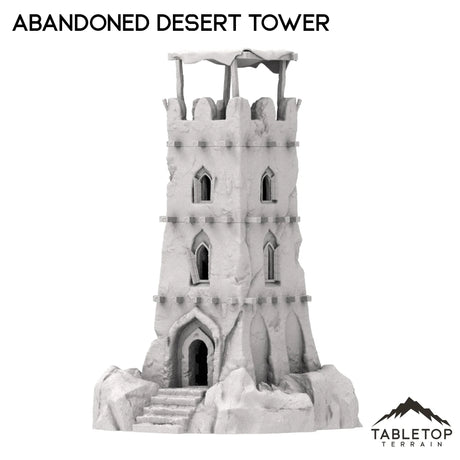 Tabletop Terrain Building Abandoned Desert Tower