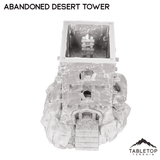 Tabletop Terrain Building Abandoned Desert Tower