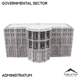 Tabletop Terrain Building Administratum Governmental Sector 8mm Scale Building Pack