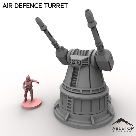 Tabletop Terrain Building Air Defence Turret