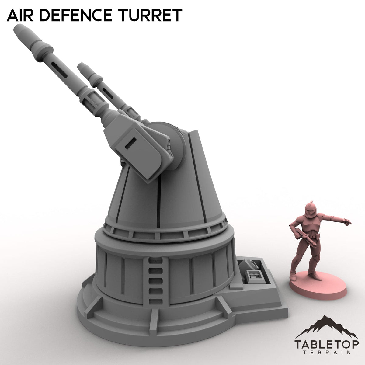 Tabletop Terrain Building Air Defence Turret