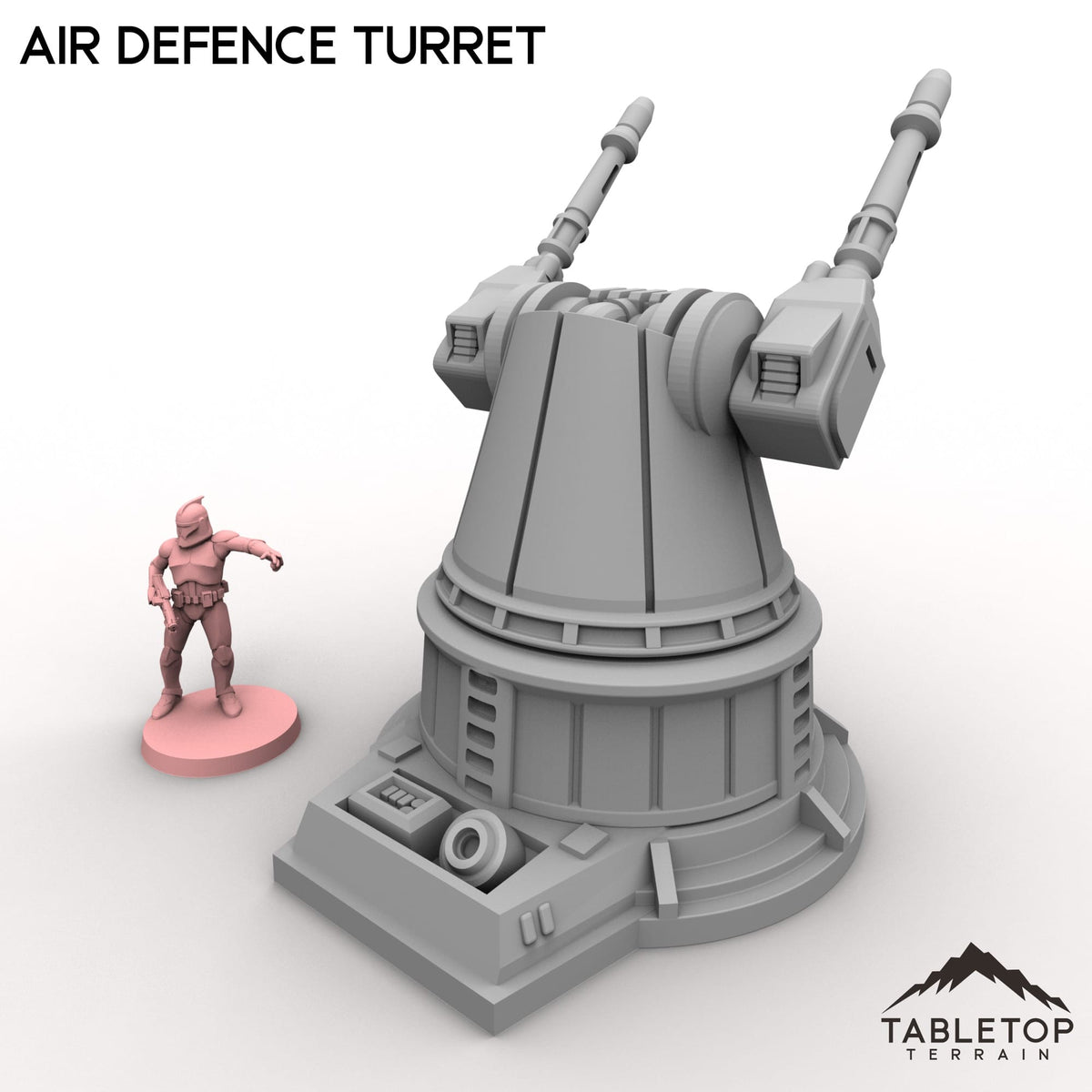 Tabletop Terrain Building Air Defence Turret