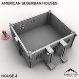 Tabletop Terrain Building American Suburban Houses