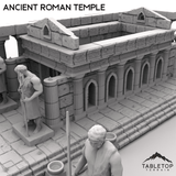 Tabletop Terrain Building Ancient Roman Temple