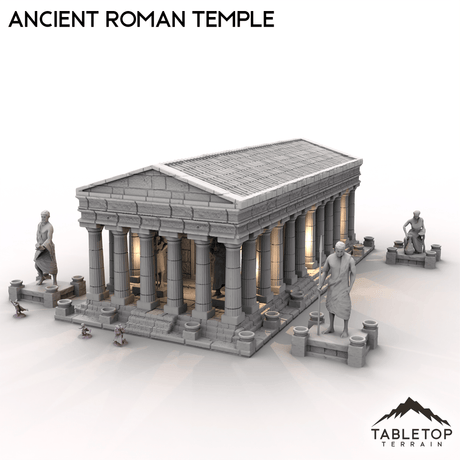 Tabletop Terrain Building Ancient Roman Temple