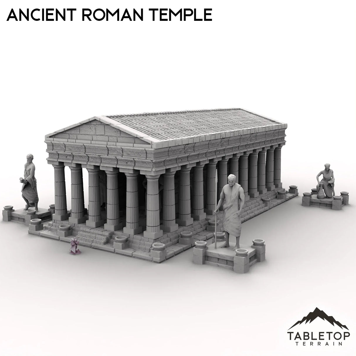 Tabletop Terrain Building Ancient Roman Temple