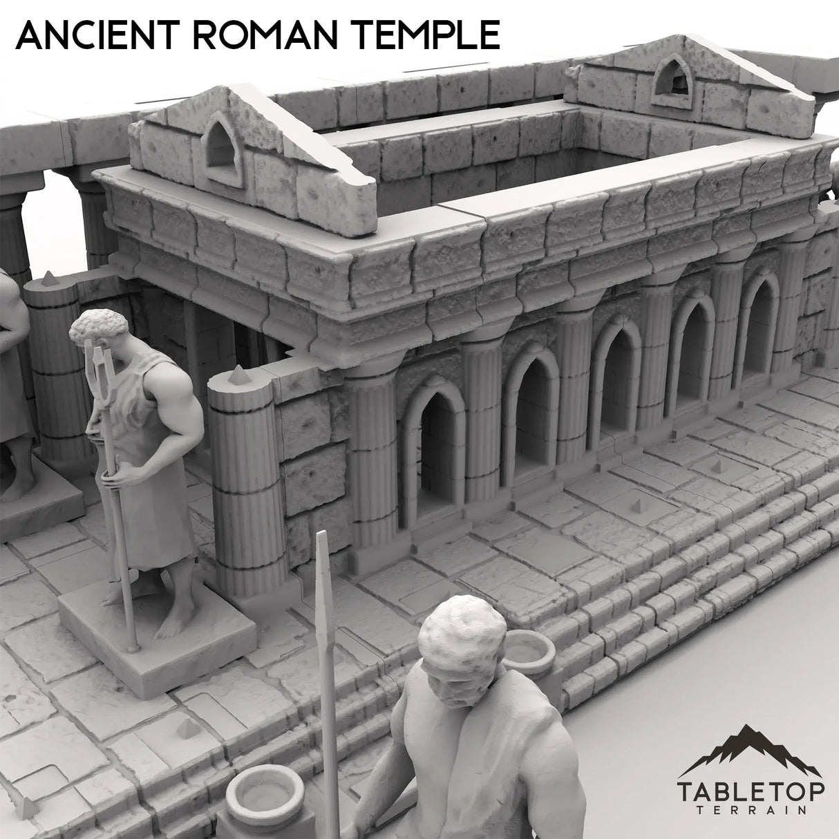 Tabletop Terrain Building Ancient Roman Temple