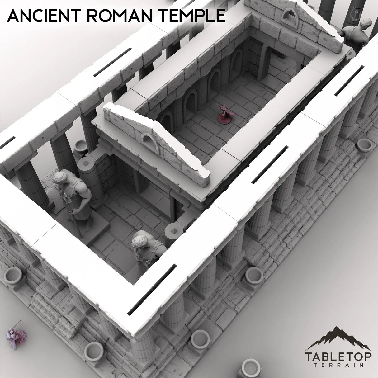 Tabletop Terrain Building Ancient Roman Temple