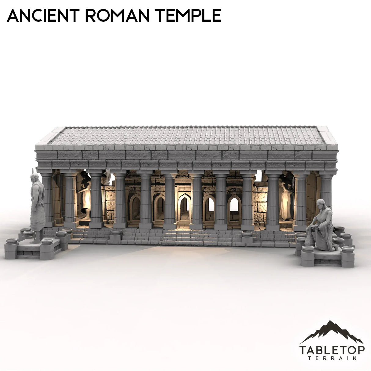 Tabletop Terrain Building Ancient Roman Temple