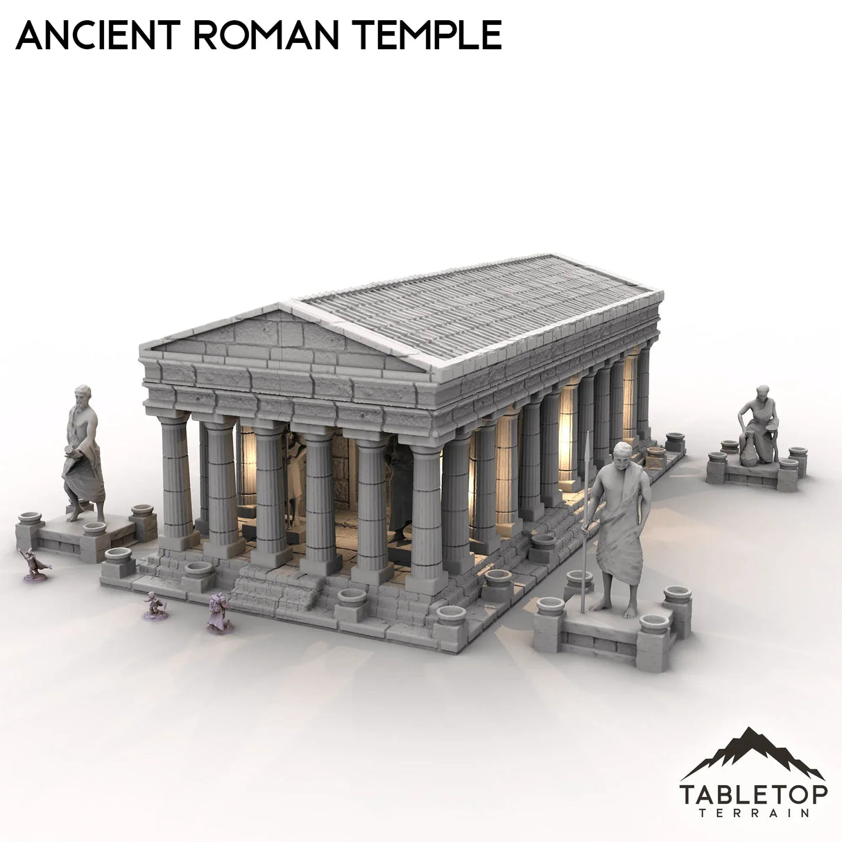 Tabletop Terrain Building Ancient Roman Temple