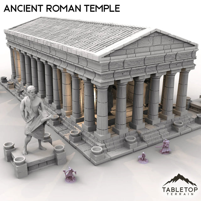 Tabletop Terrain Building Ancient Roman Temple
