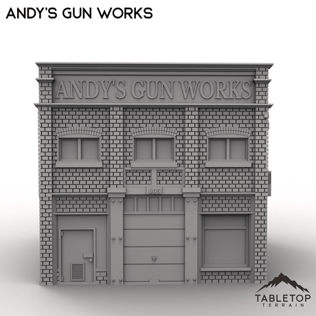 Tabletop Terrain Building Andy's Gun Works