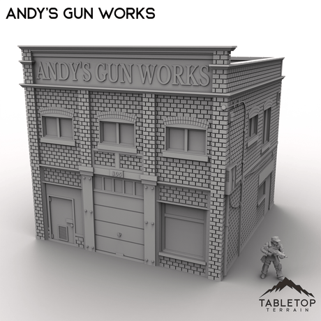 Tabletop Terrain Building Andy's Gun Works