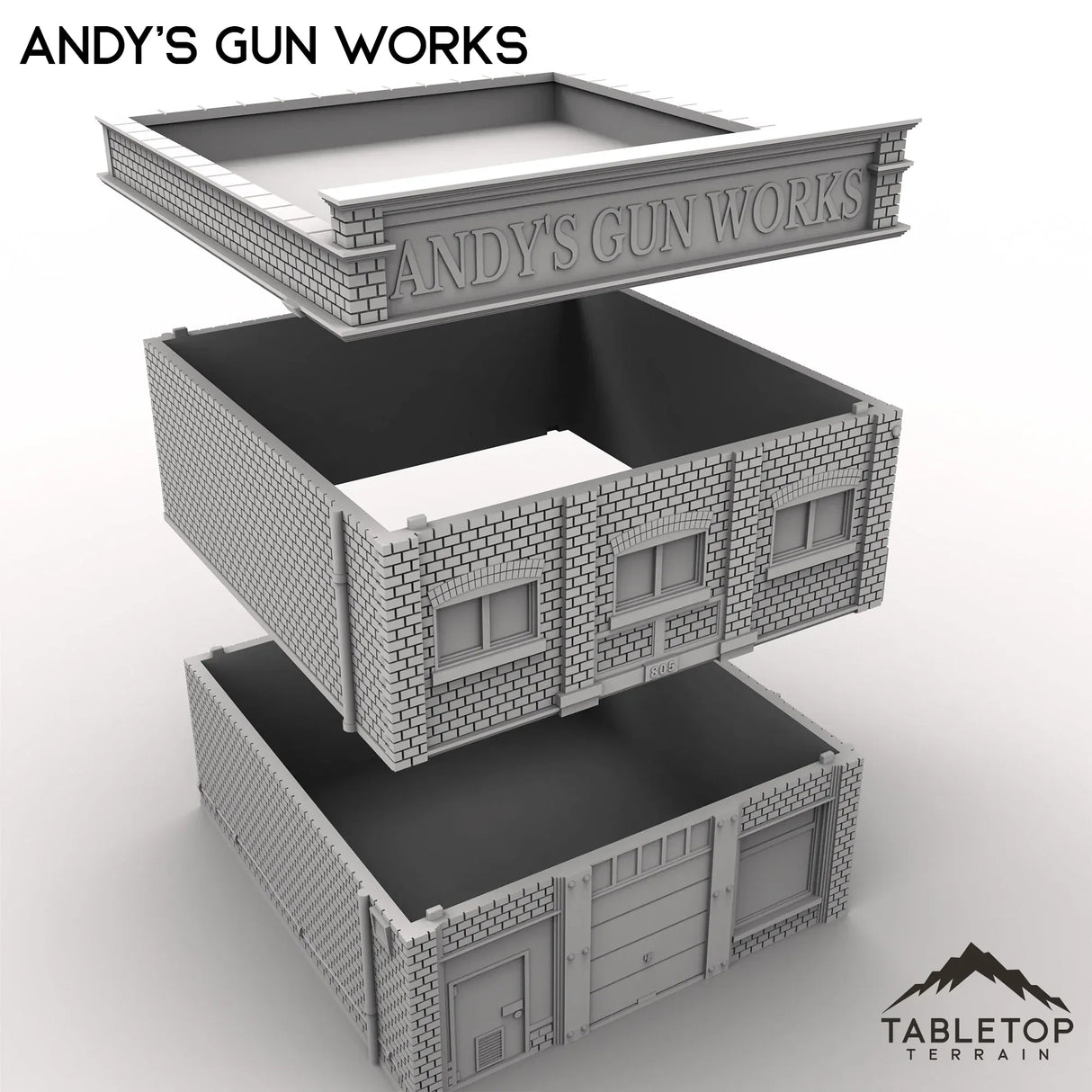 Tabletop Terrain Building Andy's Gun Works
