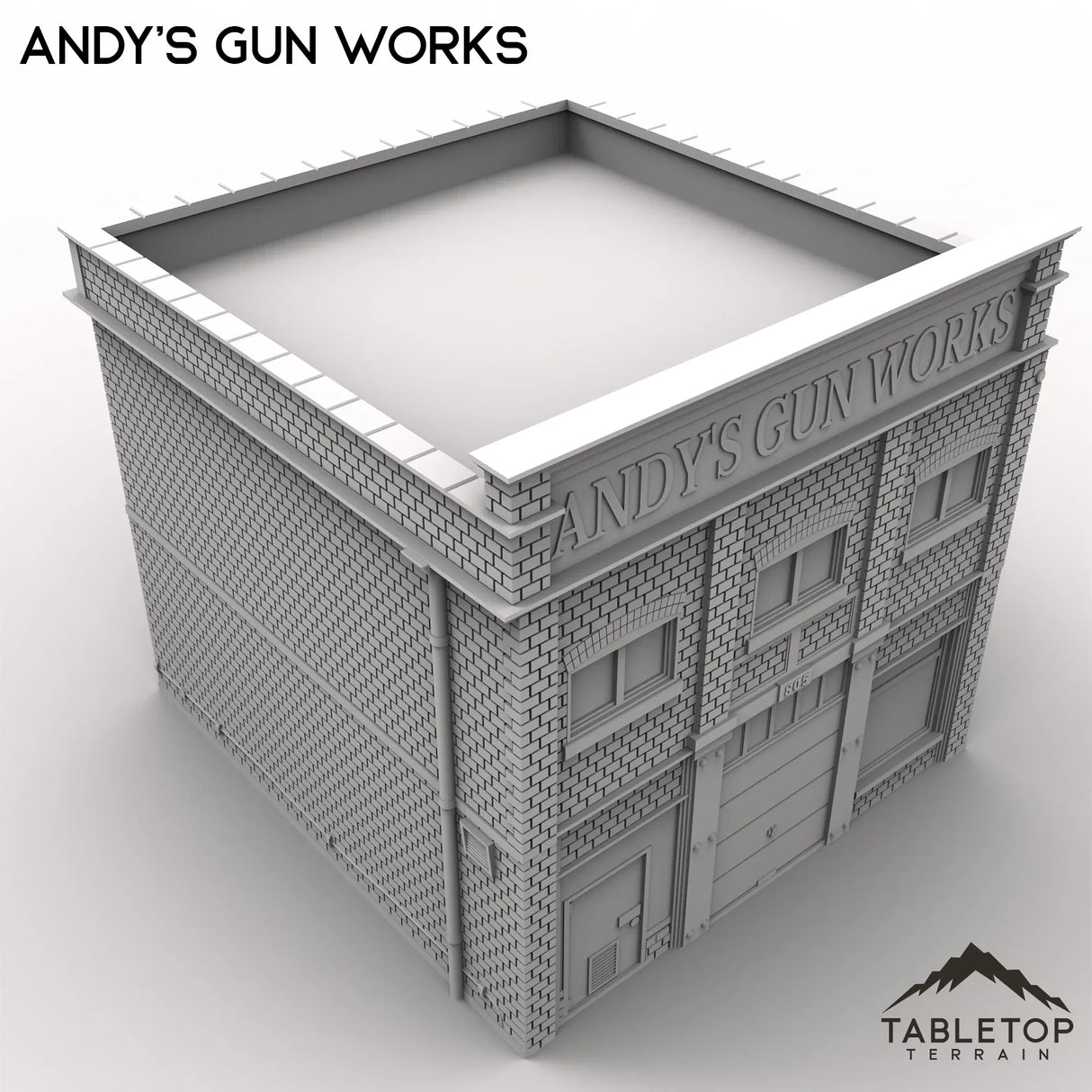 Tabletop Terrain Building Andy's Gun Works