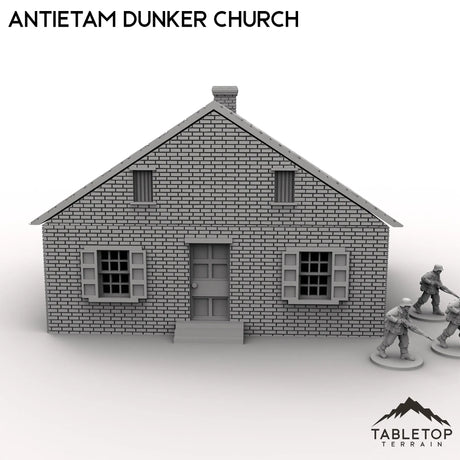 Tabletop Terrain Building Antietam Dunker Church