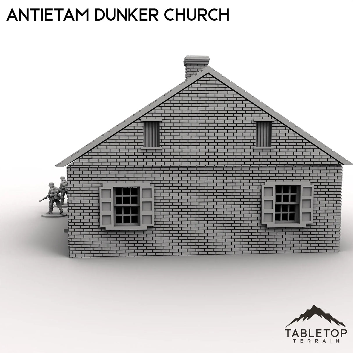 Tabletop Terrain Building Antietam Dunker Church