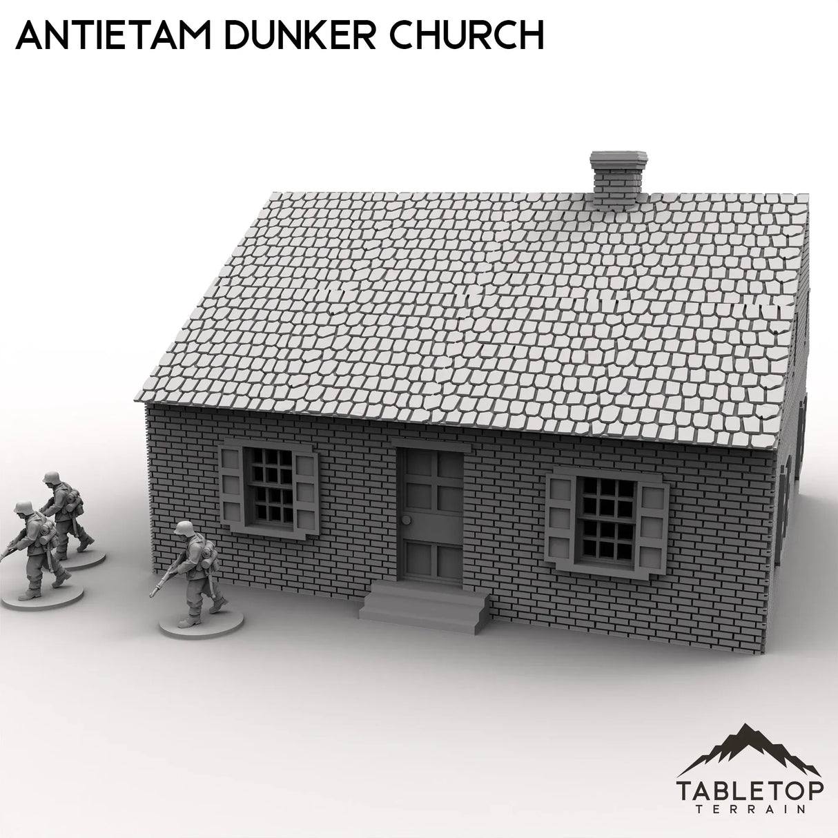 Tabletop Terrain Building Antietam Dunker Church