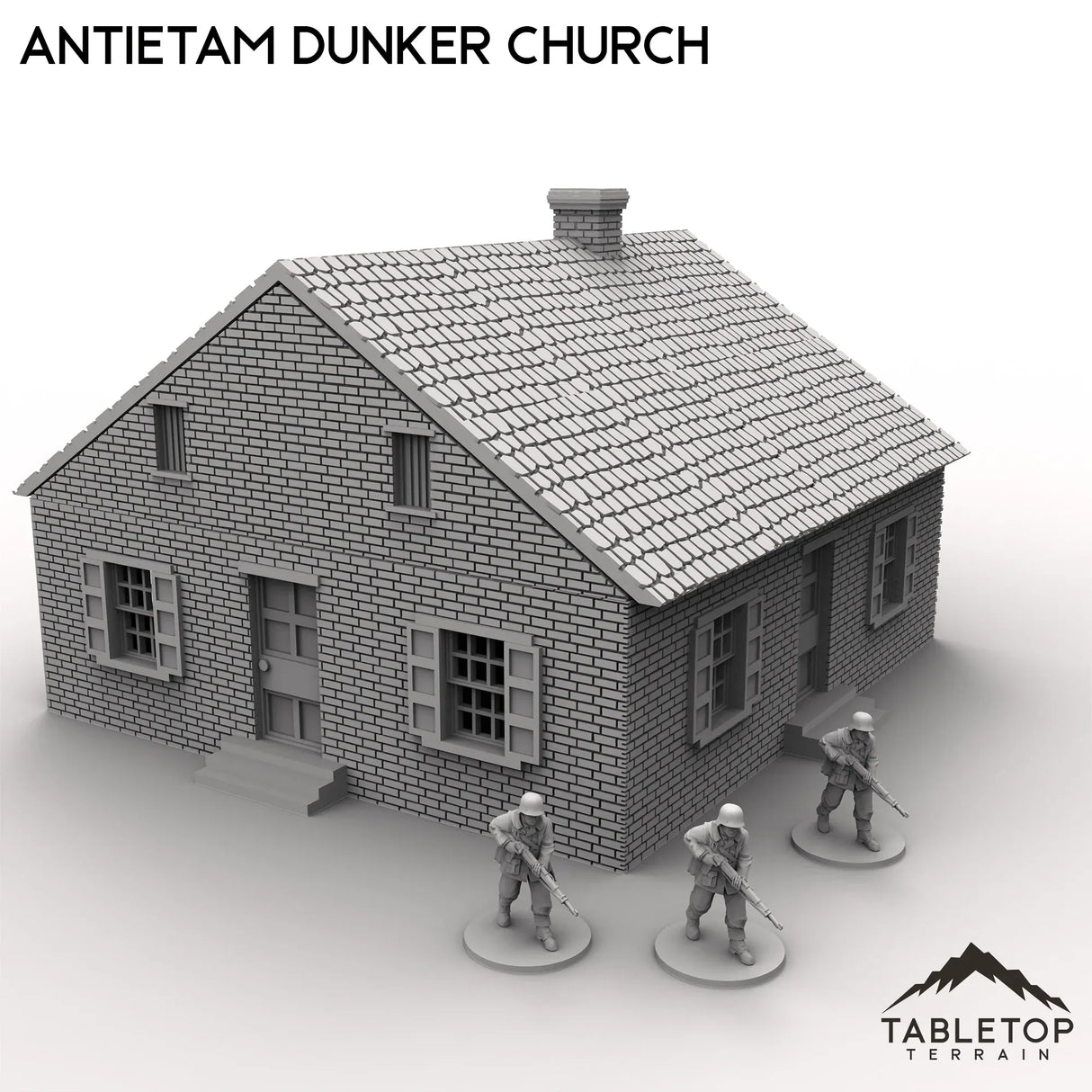 Tabletop Terrain Building Antietam Dunker Church