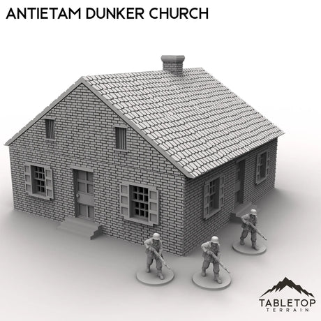 Tabletop Terrain Building Antietam Dunker Church