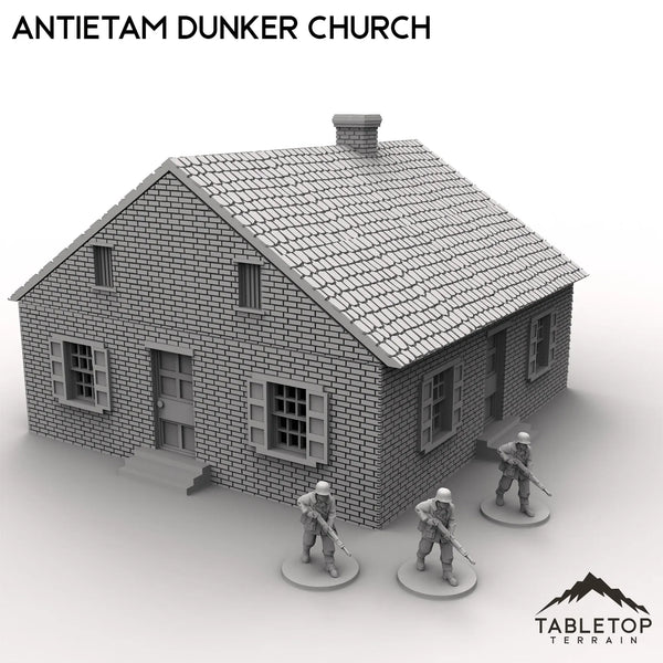 Tabletop Terrain Building Antietam Dunker Church