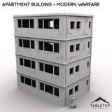 Tabletop Terrain Building Apartment Building - Modern Warfare