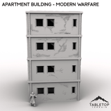 Tabletop Terrain Building Apartment Building - Modern Warfare