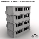 Tabletop Terrain Building Apartment Building - Modern Warfare