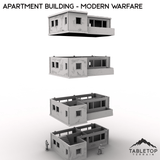 Tabletop Terrain Building Apartment Building - Modern Warfare