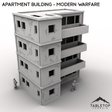 Tabletop Terrain Building Apartment Building - Modern Warfare