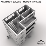 Tabletop Terrain Building Apartment Building - Modern Warfare